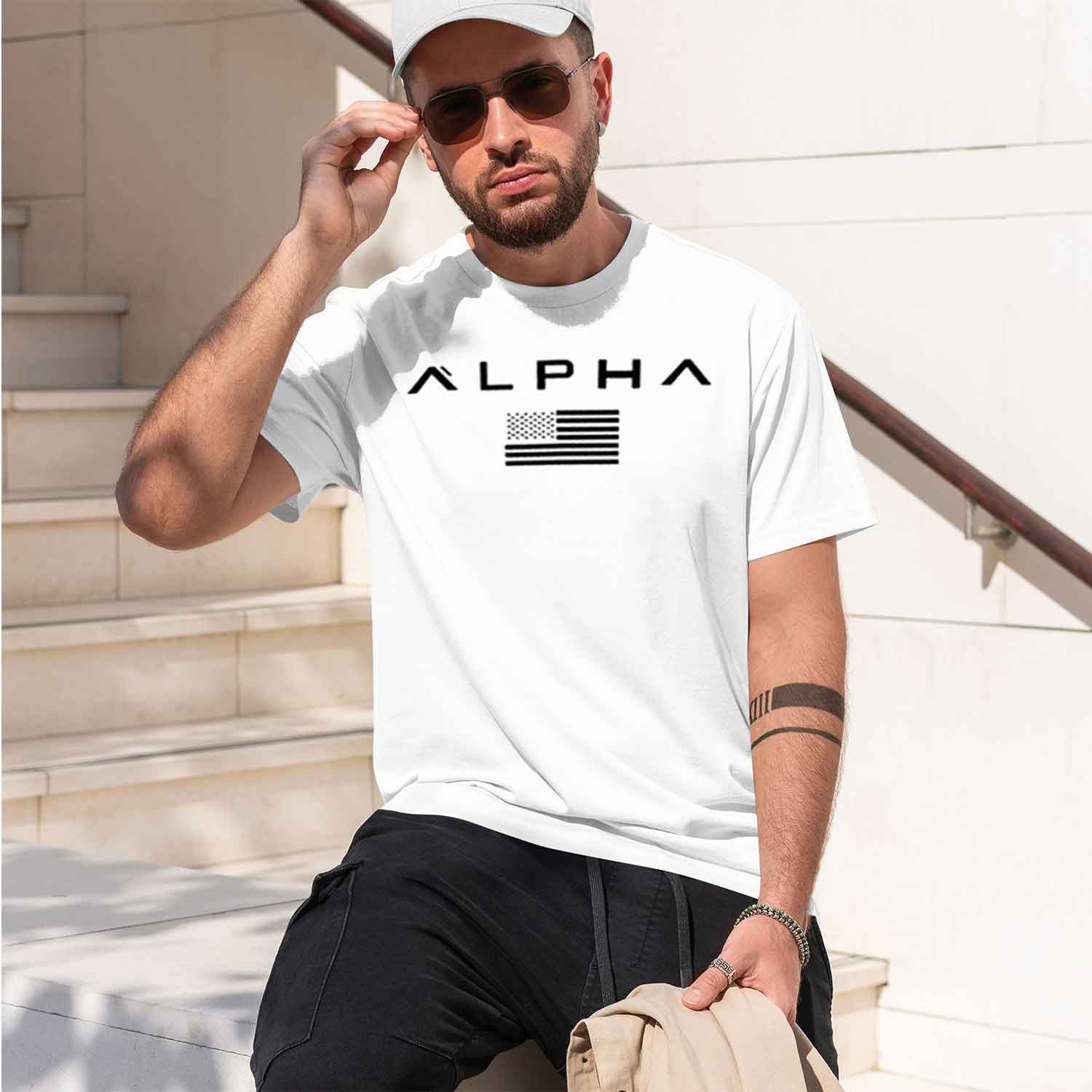 Men's Printed Round-ne Fitness - огляд і ціна Undershirt Crew Neck