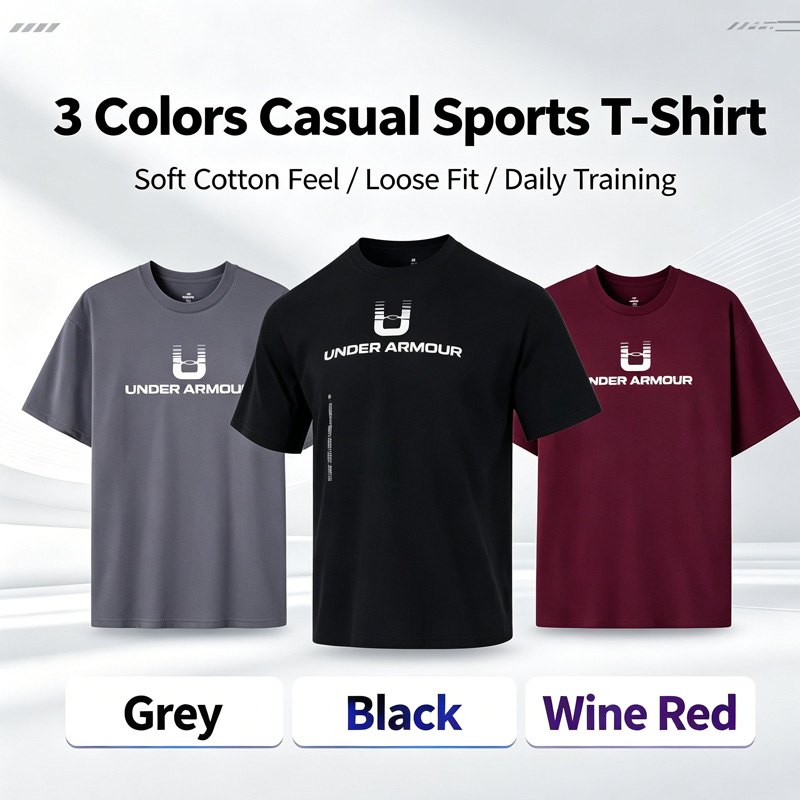 Under Armour Men Loose Fit Hea - огляд і ціна Undershirt Crew Neck
