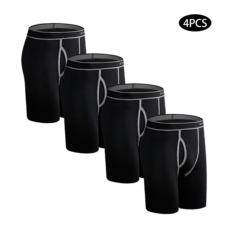 4pcs Long Cotton Underwear Man - огляд і ціна Boxer Brief Pack Cotton