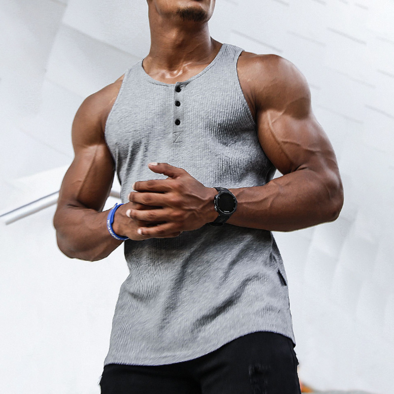 Men’s Ribbed Top Sleeveless He - огляд і ціна Undershirt Crew Neck